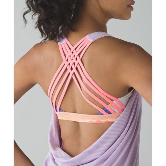 lululemon athletica Tops - LULULEMON - Wild Sports Bra Tank Top Purple Iris 4